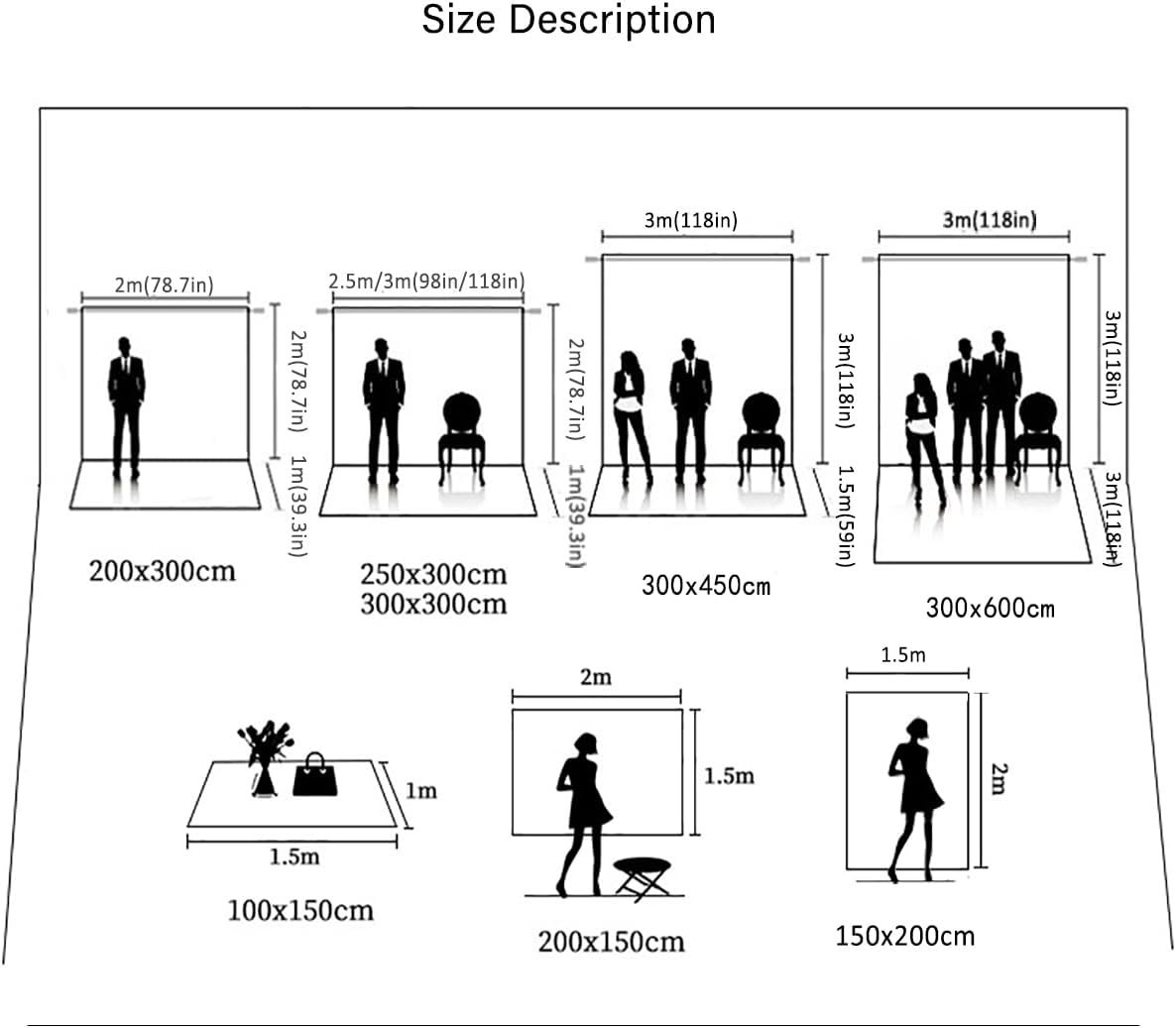 5X7ft Solid White Chromakey Photography Backdrop for Engagement Shoots