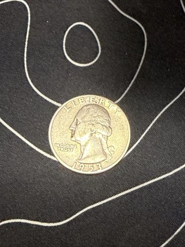 1953 quarter! 100% silver, good condition