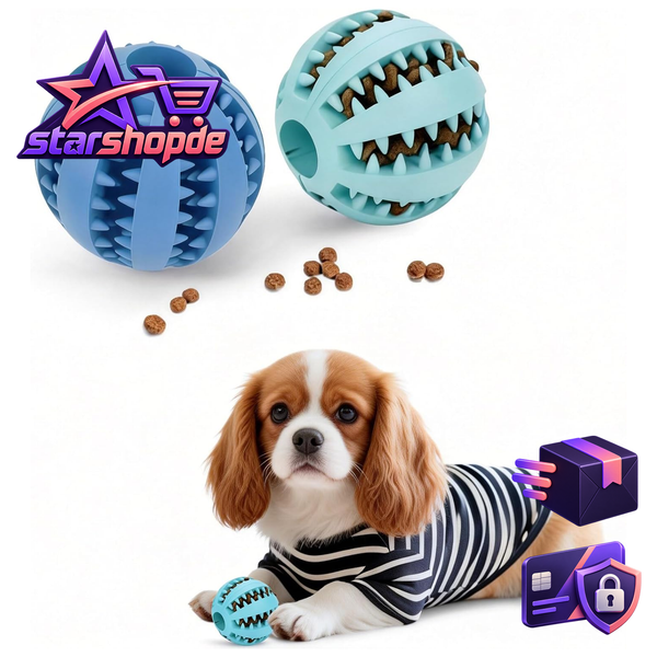 Hundeball Futterball 5Cm 2 StüCk FüR Kleine MittelgroßE Hunde Spielzeug-image