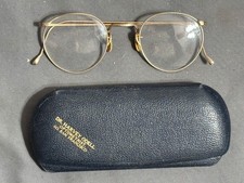 FUL-VUE American Optical 1/10 12k Gold Filled Wire Rim EYEGLASSES Round Glasses