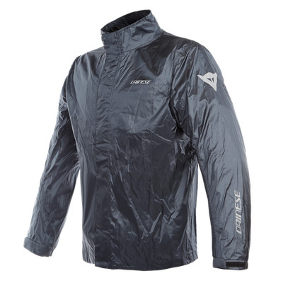 Dainese Rain Anthracite Sports Urban Touring Waterproof Over Jacket XL