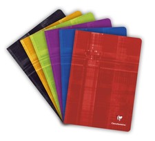 Clairefontaine Staplebound Notebook - French ruled 48 sheets - 8 1/4 x 11 3/4 -