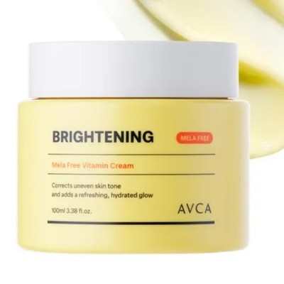 AVCA Brightening Mela Free Vitamin Cream 100ml Brightening Cream Korean Beauty