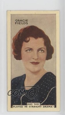 1935 Godfrey Phillips In The Public Eye Tobacco Gracie Fields #36 0a4f