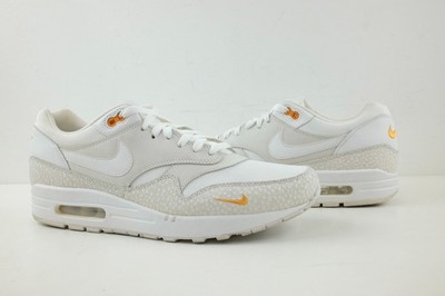 2016 Nike Air Max 1 White Kumquat size 11.5 Used w/Box  | TRUSTED SELLER!