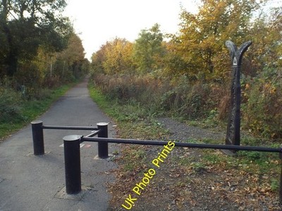 Foto 6x4 C2C Radweg, Washington Fatfield hier, der C2C Radweg c2016