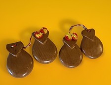 Vtg. Mexican Castanets Bought Mid 60s in Ciud...