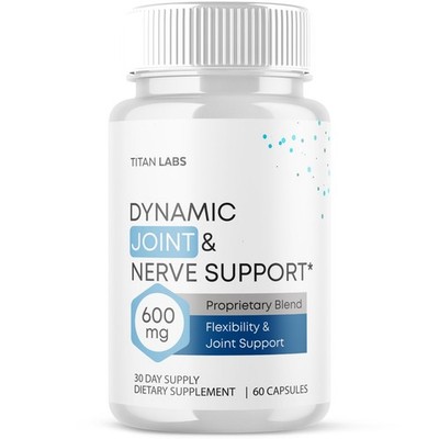 (1 Pack) Dynamic Joint and Nerve Support Advanced Formula Supplement 60 Capsules