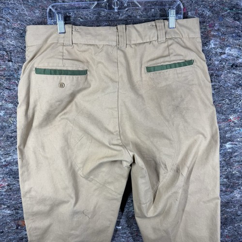 Vintage Orvis Hose Angelgerät Herren 36 x 30 grün hellbraun Brush Khaki Outdoor - Bild 10 von 16