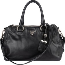 Borsa a mano Prada Soft Calf Leather Bauletto