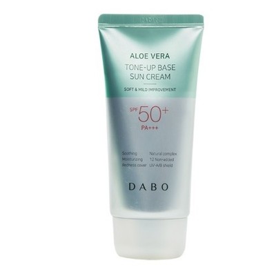 DABO Aloe Vera Tone Up Base Sun Cream 70ml SPF50+ PA+++ Sunscreen K-Beauty NEW