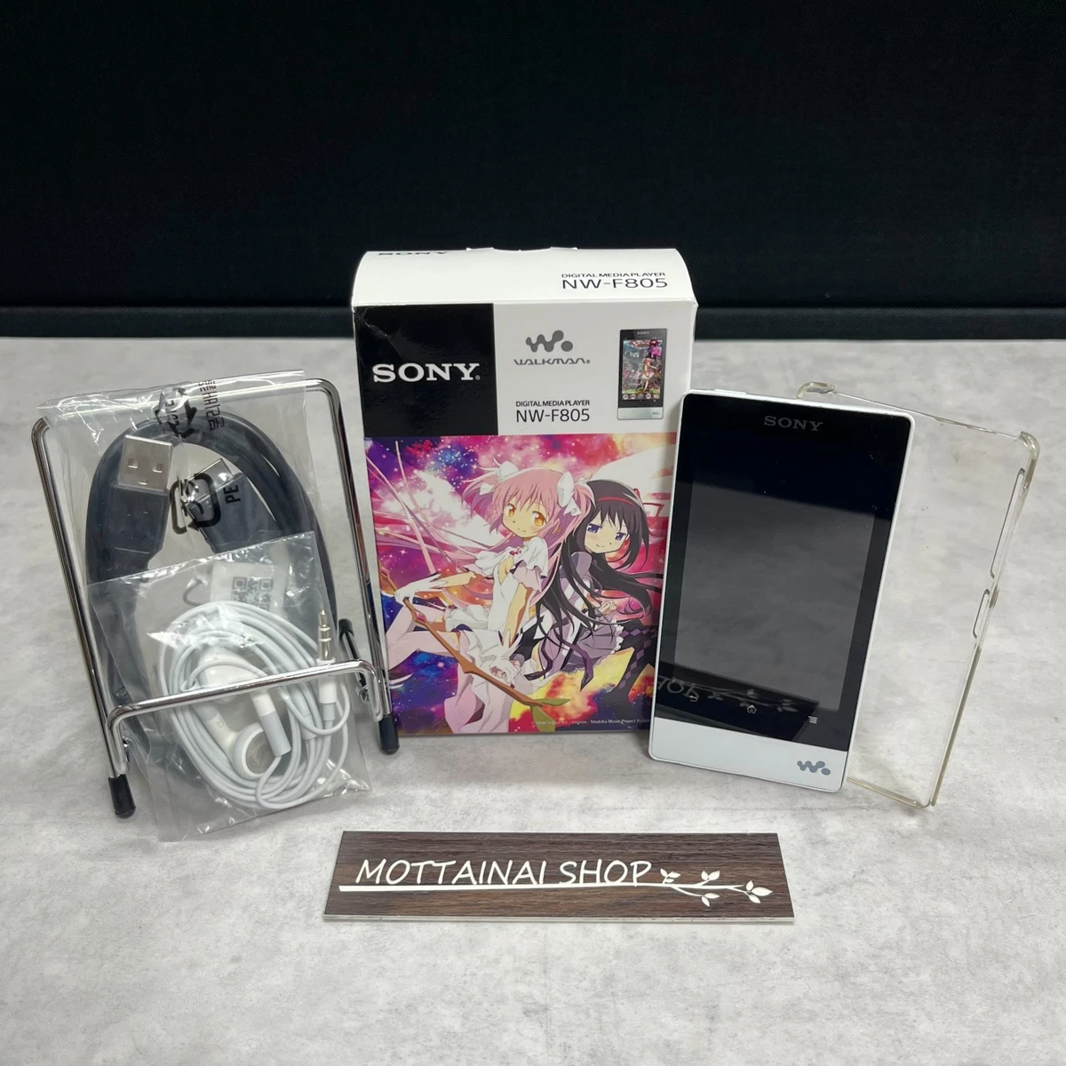 SONY NW-F805 Puella Magi Madoka Magica Madoka Kaname modèle blanc testé !