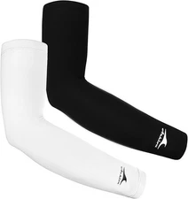 Achiou Cooling Ice Silk Arm Sleeves, Summer UV Sun Protection Compression Sleeve