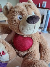 Keel Toys Love-me Teddy Bear (28cm Long x 26cm Wide approx)