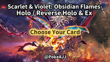 Pokémon TCG Obsidian Flames Holo/Reverse Holo/EX (Choose Your Card)