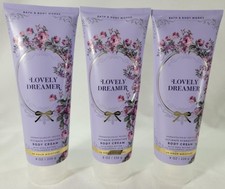 Bath Body Works LOVELY DREAMER Ultra Shea Hydration Body Cream 8 oz Lot of 3