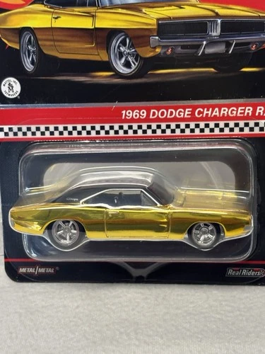 2023 Hot Wheels RLC Red Line Club Exclusive - GOLD 1969 Dodge Charger R/T