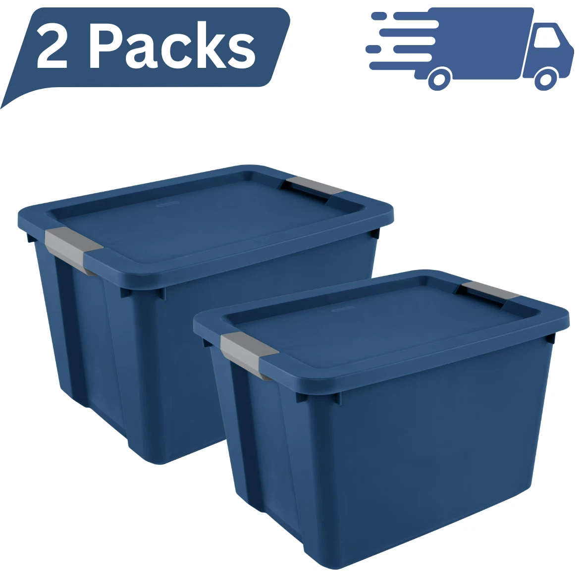 Plastic Large Container Home Storage Boxes for sale | eBay