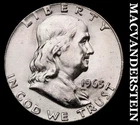 1963 Silver Franklin Half Dollar - Choice Gem Brilliant Unc+++  Lustrous  #G9007