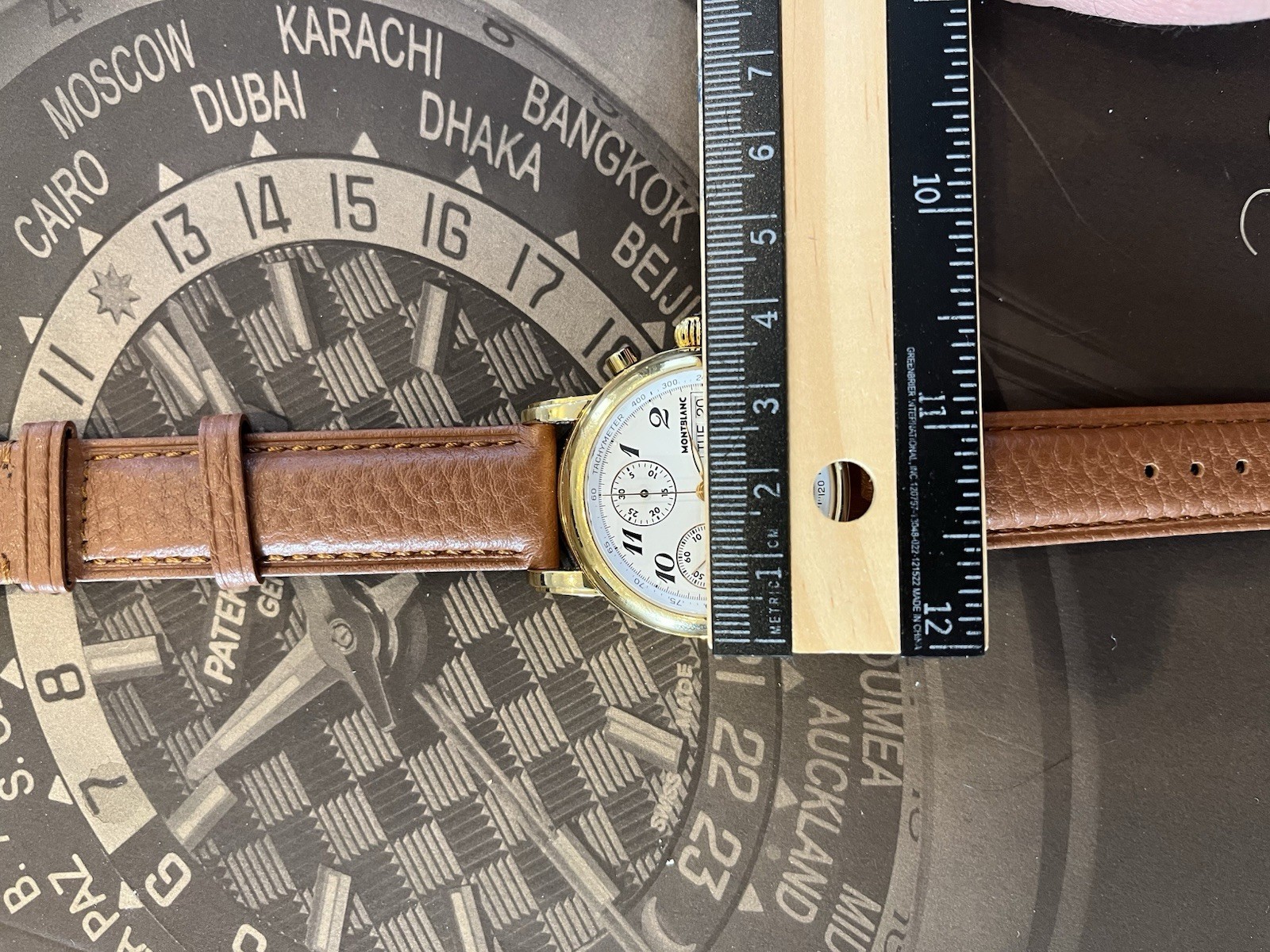 Montblanc Chronograph Automatic Meisterstuck 4810… - image 11