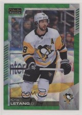 2020-21 O-Pee-Chee Platinum Emerald Surge 2/10 Kris Letang #24 0c3