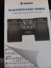 Donner Bluetooth Page Turner Wireless Foot Pedal for iPad Tablet PC NIB Freeship