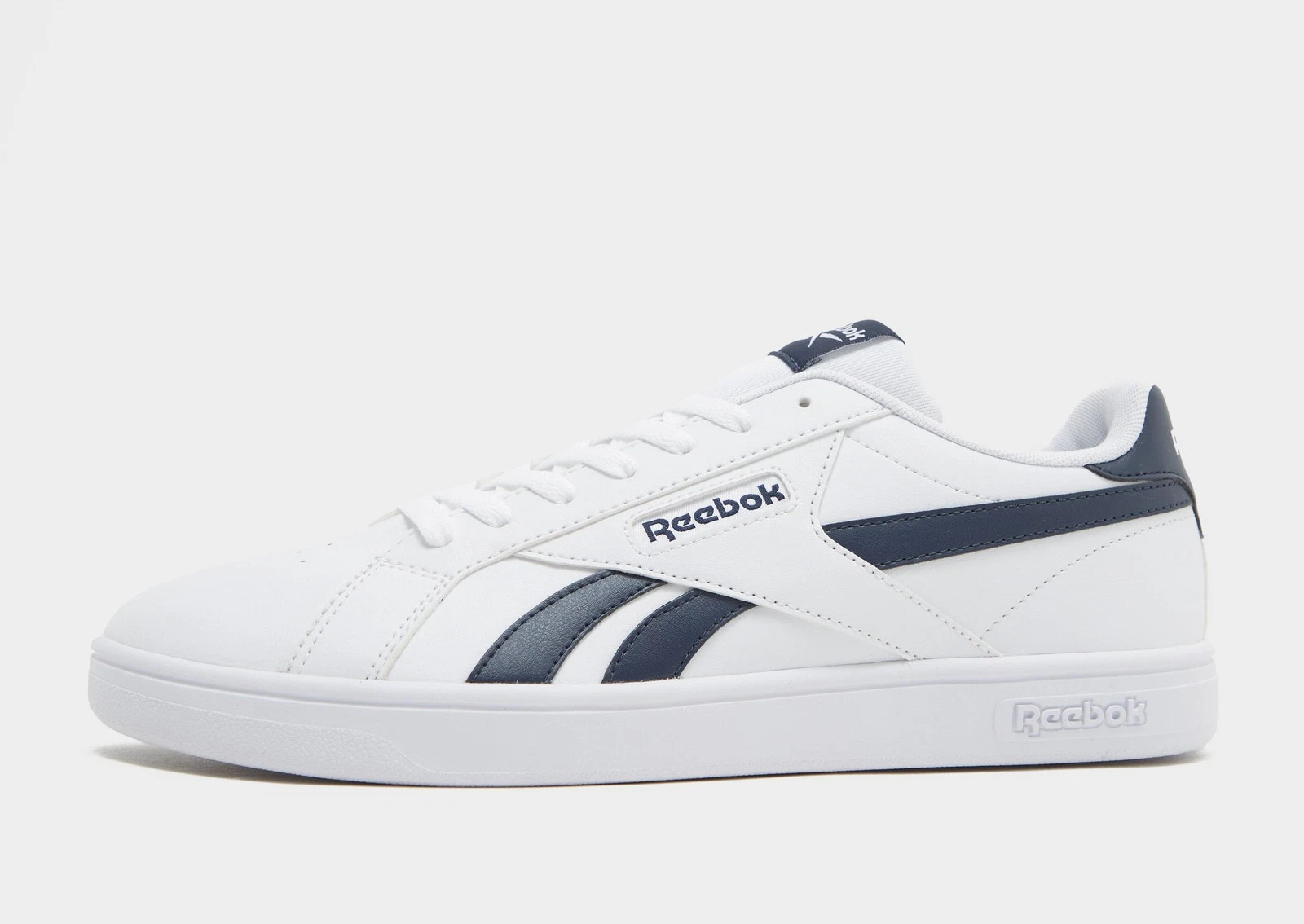 Authentic Reebok Court Retro ® ( Men Sizes: UK 8 - 11 ) White / Black