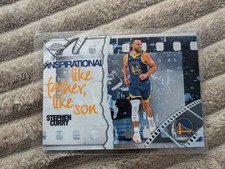 2025 Topps Chrome Inspirational Stephen Curry Like Father Like Son IP-2