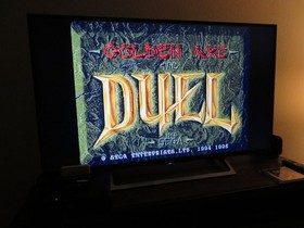 🔥 GOLDEN AXE THE DUEL - Sega Saturn w/ Spine - US SELLER! - TESTED! - (JP) 🔥