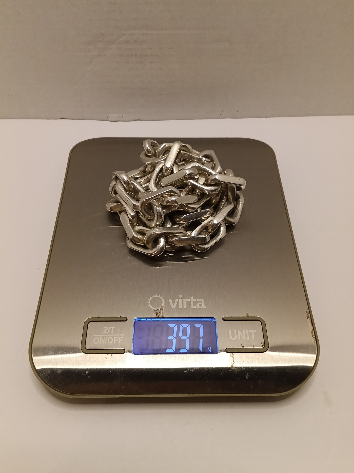 Extremely Heavy Cable Link Sterling Silver Neckla… - image 14