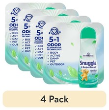 (4 pack) Snuggle SuperFresh Morning Breeze Scent Booster, 21 Ounce