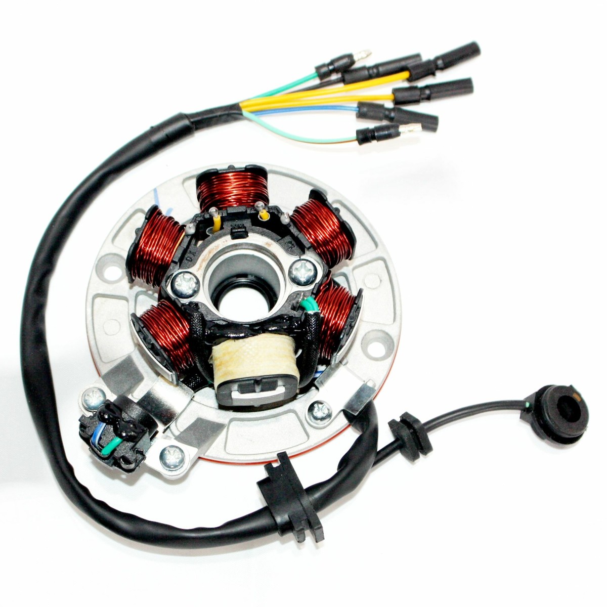 125 Stator Magneto Flywheel Stator Plate For 90cc 110cc 125cc Pit Pro Dirt Bikes - Kick Start Compatible Pit Pro Magneto - Foto 4