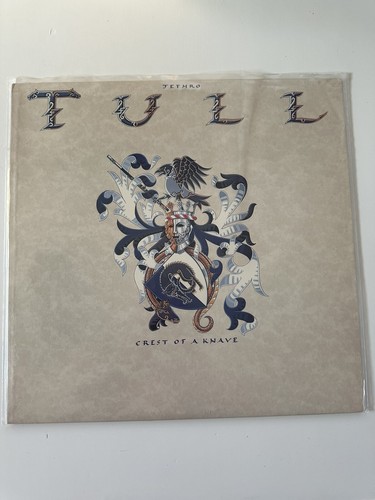 Jethro Tull Crest of a Knave 1987 Chrysalis Vinyl Record OV 41590 Used