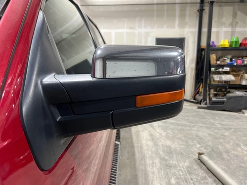2011 - 2014 Ford F150 Driver LH Left Chrome Heated Power Door Mirror