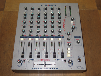 ALLEN & HEATH XONE:62 DJミキサー ジャンク ALLEN & HEATH XONE:62 DJミキサー ジャンク 中古品】ALLEN