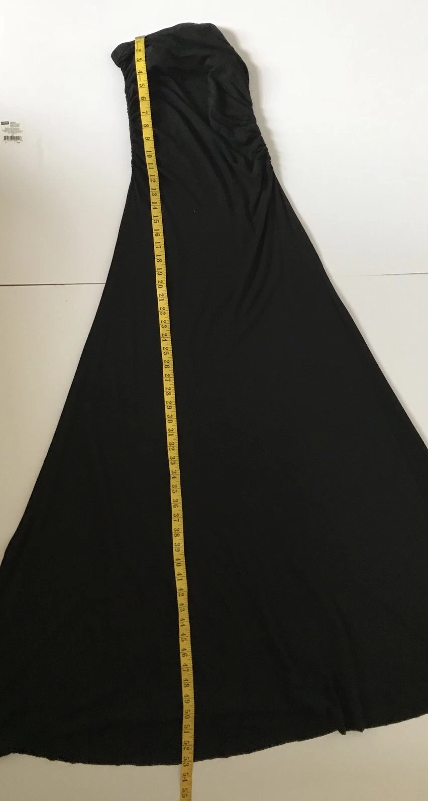 RICK OWENS Abito nuovo con etichette Rick Ownens nero spalle aperte pull up taglia 42 US 8 S M