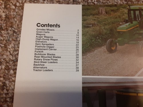 1975 John Deere Feeding Material Handling & Equipment Verkaufsprospekt A-28-75-11 - Bild 2 von 6
