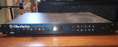 Oberheim Matrix 1000 Analog Rack Synthesizer Free Shipping!