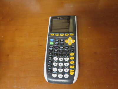 In Test mode Ti-84 plus c school property Silver Edition Graphing Calculator