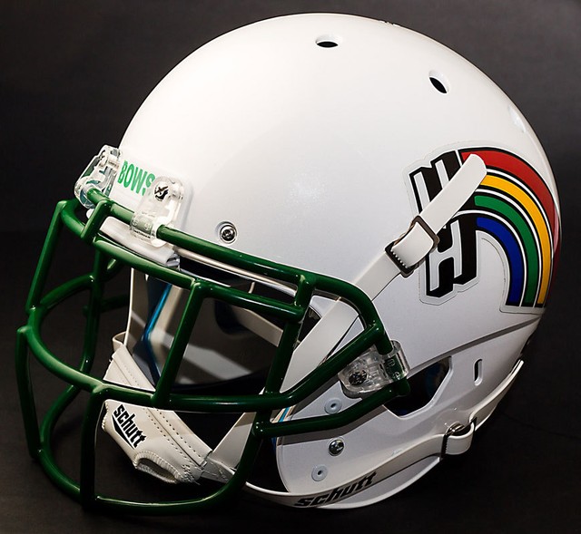 HAWAII RAINBOW WARRIORS Football Helmet eBay
