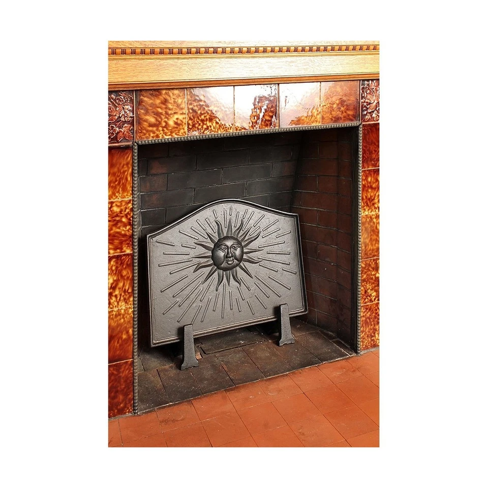 Fireback de hierro fundido Minuteman International Sun, negro Foto 2 de 4