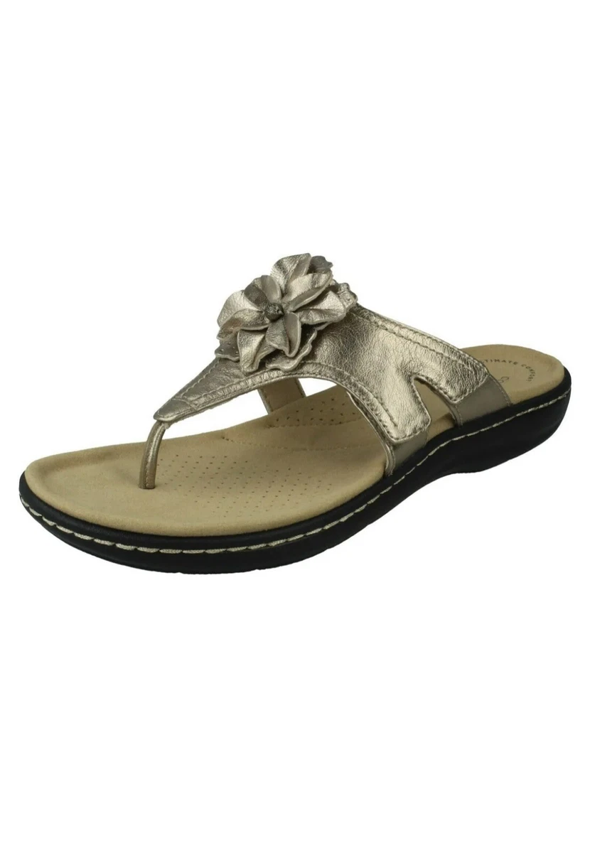 Clarks ladies hotsell flip flops