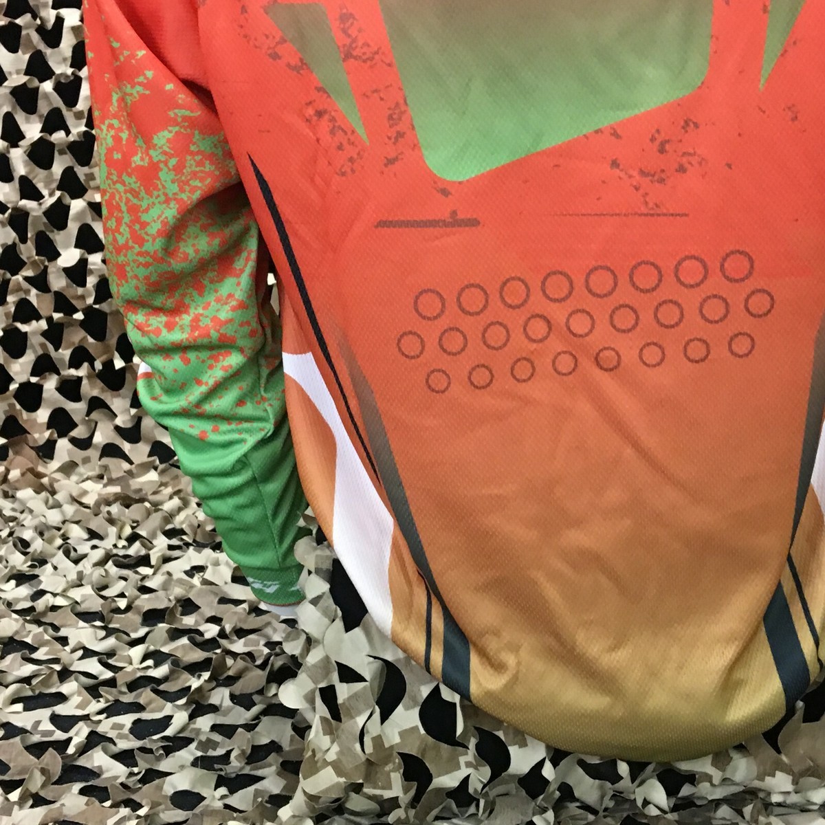 🟢 Maillot Paintball / Airsoft HK HSTL – Lime Green – Taille XXXL – Neuf Avec Défaut Mineur