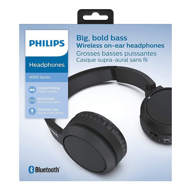 Philips H4205BK/00 Cuffie Bluetooth Comode con Bass Boost per il Relax
