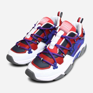 white chunky designer trainers