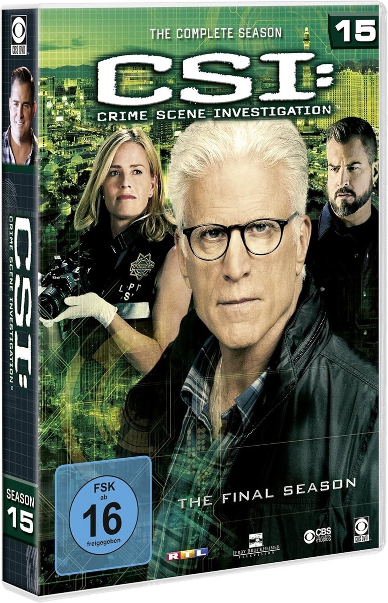 CSI LAS VEGAS COMPLETE SERIES 15 DVD 15th Fifteenth Season Fifteen
