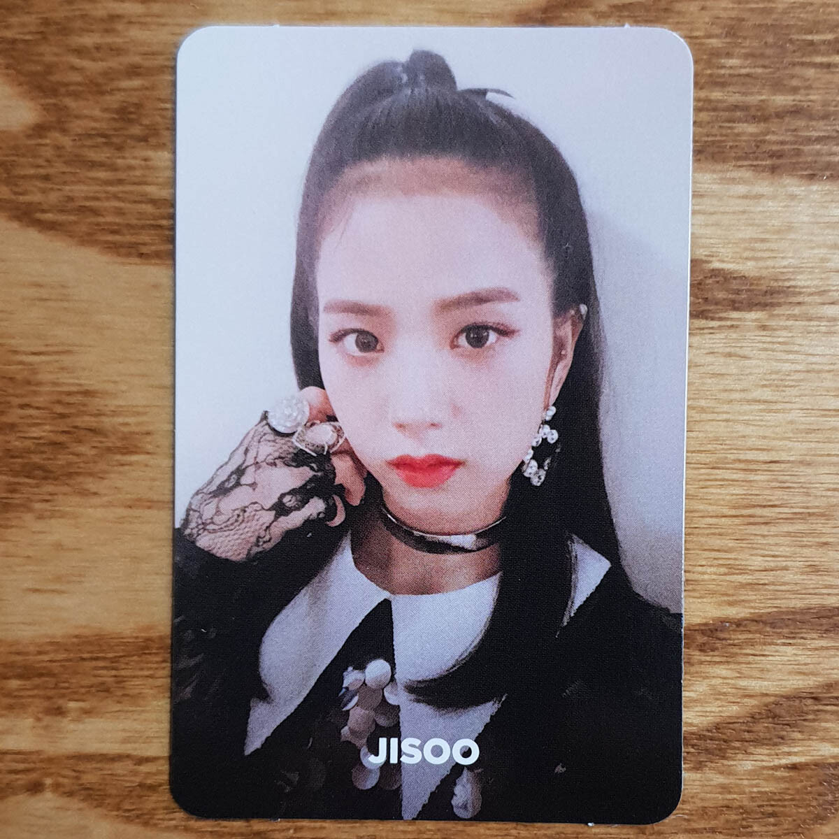 Jisoo Official Photocard BlackPink 1st Mini Album Square Up Kpop