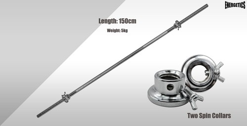 Barbell Bar - Dumbell Bar - Tricep Bar - Ez Curl Bar - Home Gym Weight Bar - Picture 12 of 44