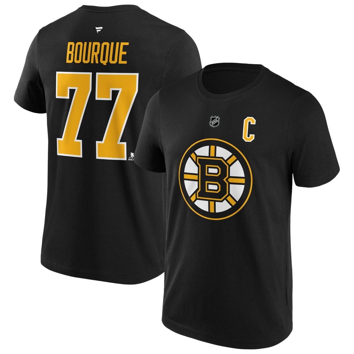 NHL T-Shirt Boston Bruins Ray Bourque 77 Eishockey Trikot Jersey