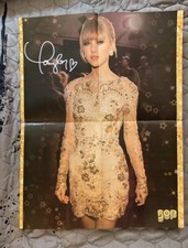 Early Taylor Swift/ One Direction 1D Double Sided Poster Bop Magazine 21?x16?